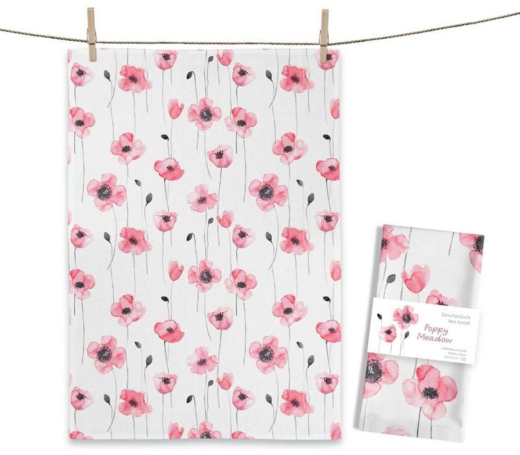 Produktbild: Geschirrtuch Poppy Meadow