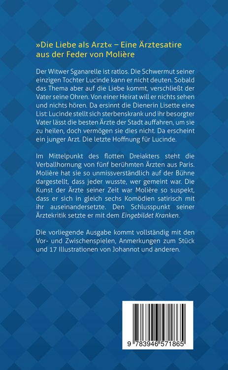 Produktbild: Die Liebe als Arzt. Moli&egrave;re: Eine Kom&ouml;die (illustrierte Ausgabe)