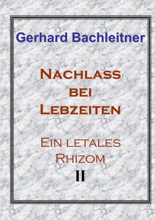 Produktbild: Nachlass bei Lebzeiten