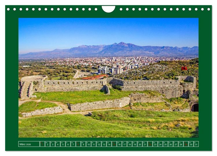 Produktbild: Shkodra &ndash; Perle im Norden Albaniens (Wandkalender 2026 DIN A4 quer), CALVENDO Monatskalender