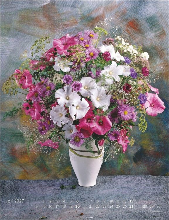 Produktbild: Die sch&ouml;nsten Blumenstr&auml;u&szlig;e Kalender 2027