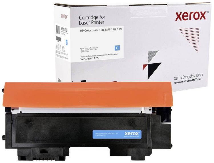 Produktbild: Xerox Toner ersetzt HP 117A (W2071A) Kompatibel Cyan 700 Seiten Everyday 006R04592