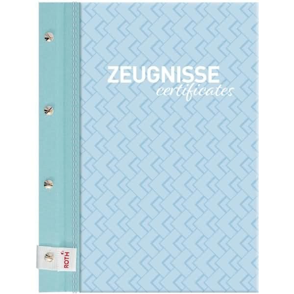 Produktbild: Zeugnismappen Pattern mit Buchschrauben, Schwimming Pool