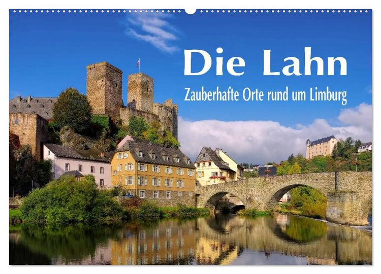 Produktbild: Die Lahn - Zauberhafte Orte rund um Limburg (Wandkalender 2026 DIN A2 quer), CALVENDO Monatskalender