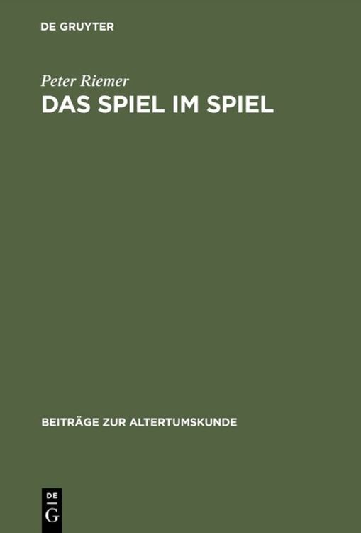 Produktbild: Das Spiel im Spiel