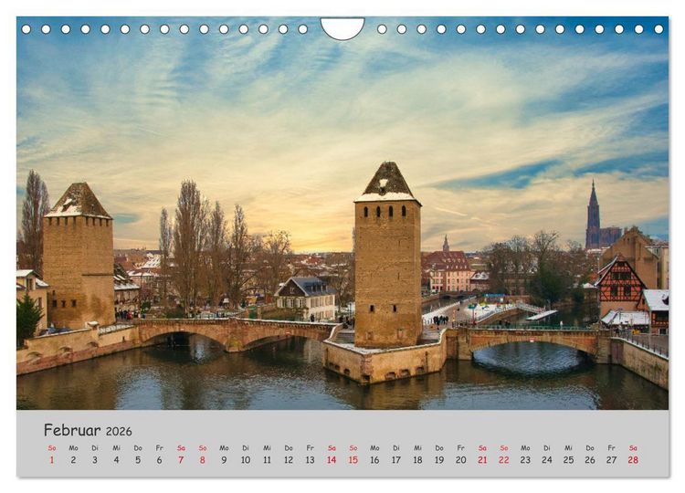 Produktbild: Region Elsass und Vogesen (Wandkalender 2026 DIN A4 quer), CALVENDO Monatskalender