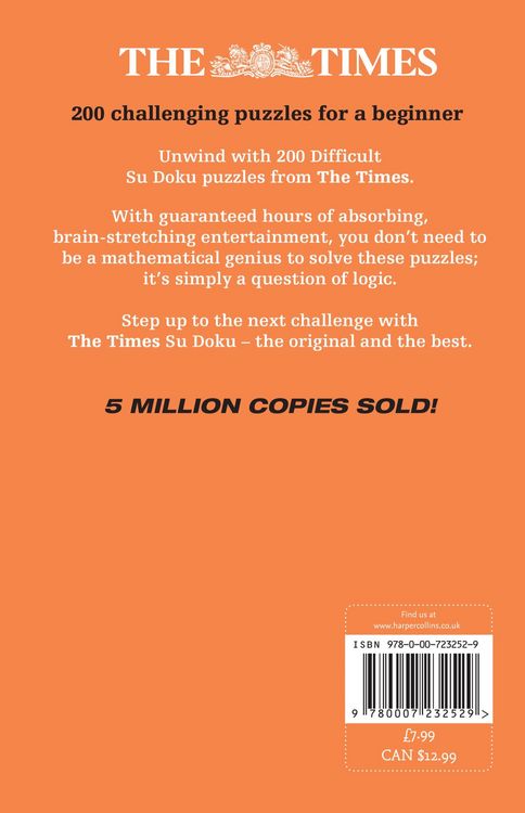 Produktbild: The Times Difficult Su Doku