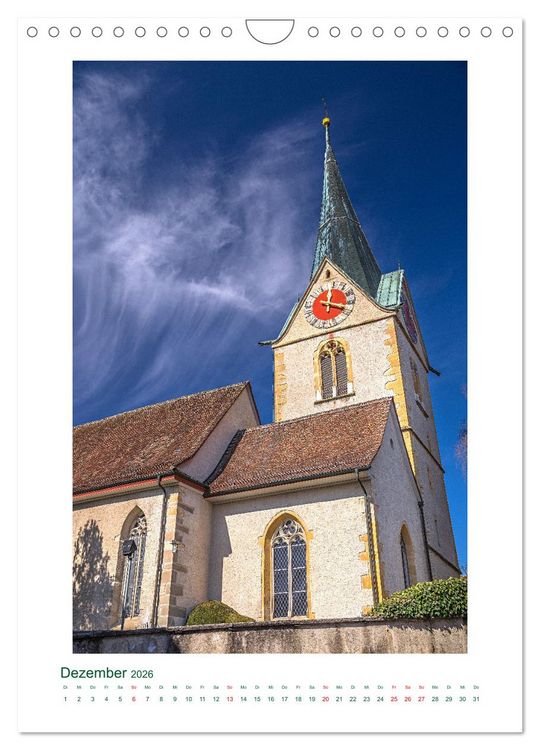 Produktbild: Thayngen (Wandkalender 2026 DIN A4 hoch), CALVENDO Monatskalender