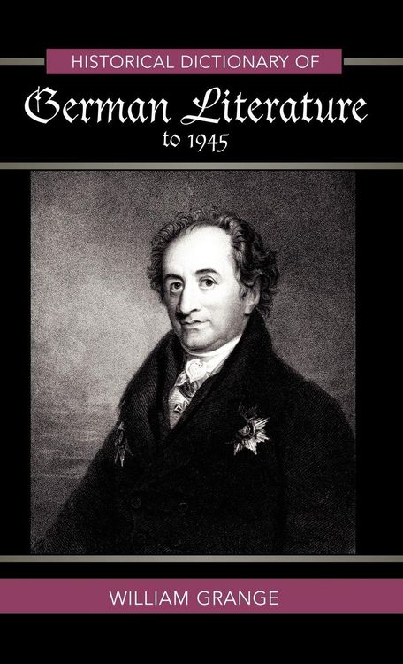 Produktbild: Historical Dictionary of German Literature to 1945