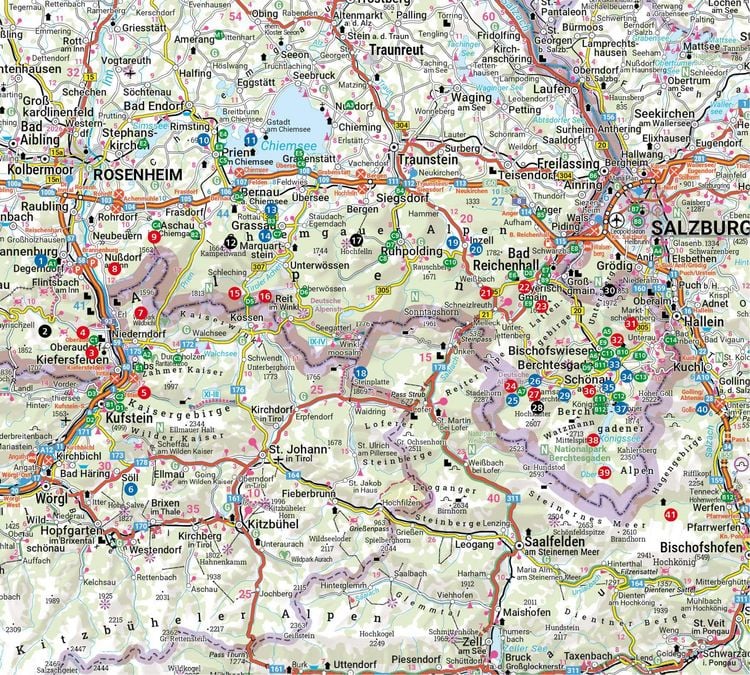 Produktbild: ROTHER Wanderbuch ErlebnisWandern mit Kindern Chiemgau &ndash; Berchtesgaden