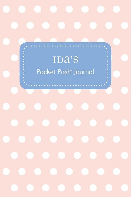 Produktbild: Ida's Pocket Posh Journal, Polka Dot
