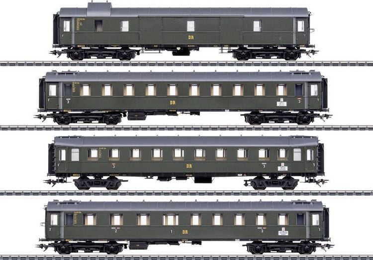 Produktbild: M&auml;rklin 042514 H0 Wagen-Set zur BR19 DR/DDR