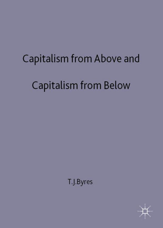 Produktbild: Capitalism from Above and Capitalism from Below