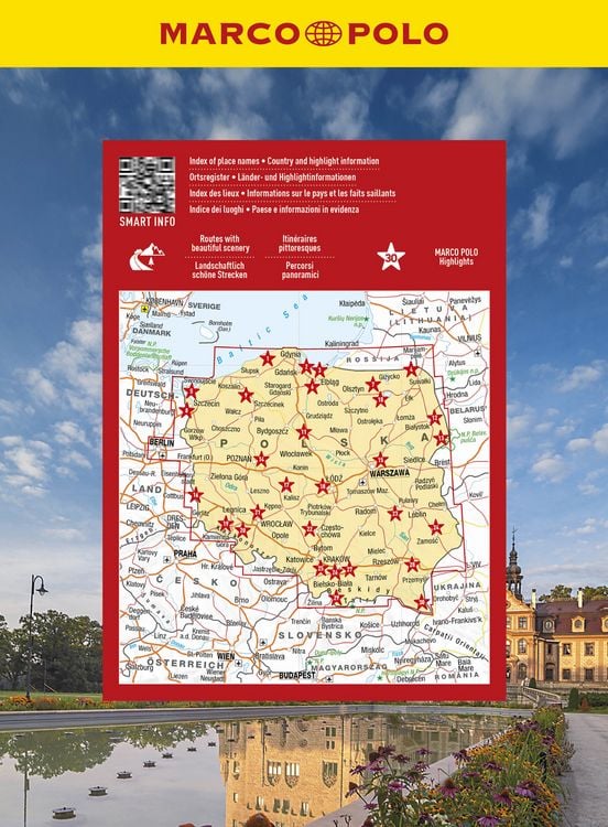 Produktbild: MARCO POLO Reiseatlas Polen 1:300.000