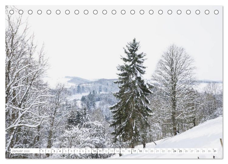 Produktbild: Eifel Sehnsucht (Tischkalender 2026 DIN A5 quer), CALVENDO Monatskalender