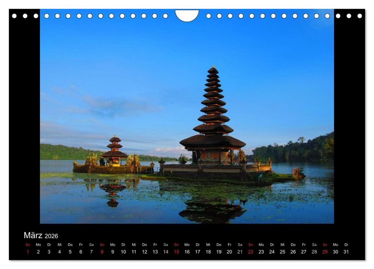 Produktbild: Bali (Wandkalender 2026 DIN A4 quer), CALVENDO Monatskalender