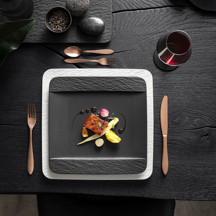 Produktbild: Villeroy & Boch Manufacture Speiseteller quadratisch