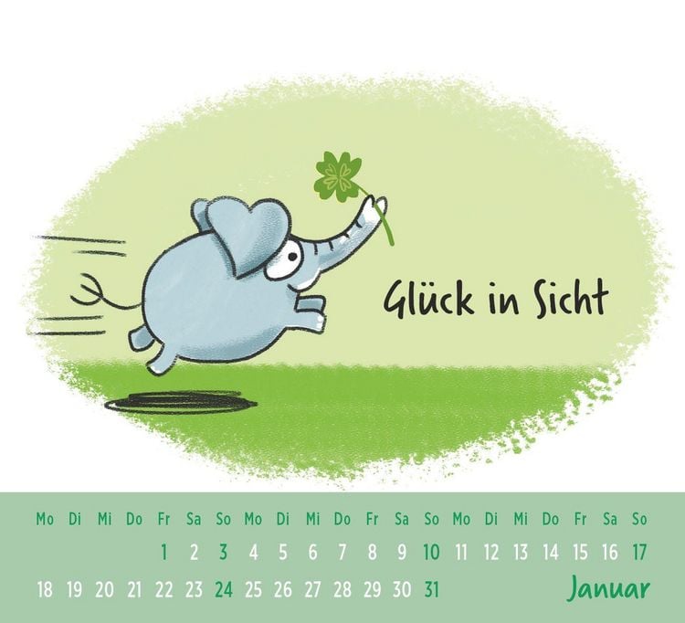 Produktbild: Mini-Kalender 2027: Liebe Botschaften F&Uuml;R DICH. Mit Franz and Friends durchs Jahr