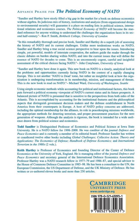 Produktbild: The Political Economy of NATO