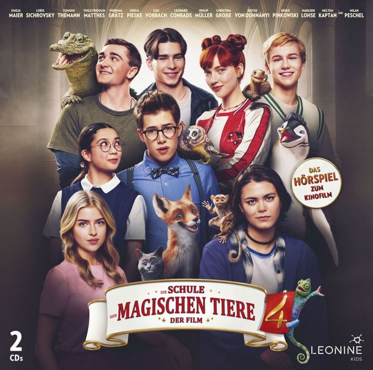 Produktbild: Die Schule der magischen Tiere Teil 4 - Das H&ouml;rspiel zum Kinofilm