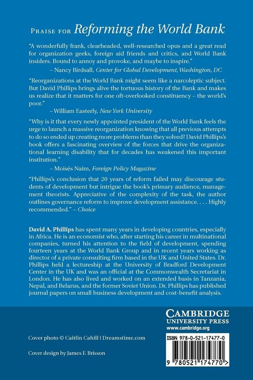 Produktbild: Reforming the World Bank