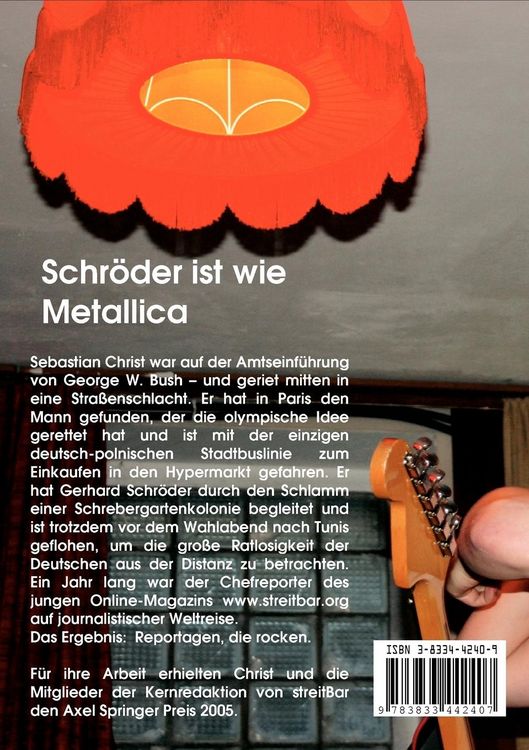 Produktbild: Schr&ouml;der ist wie Metallica