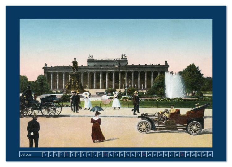 Produktbild: Historisches Berlin von 1888 bis 1918 (hochwertiger Premium Wandkalender 2026 DIN A2 quer), Kunstdruck in Hochglanz