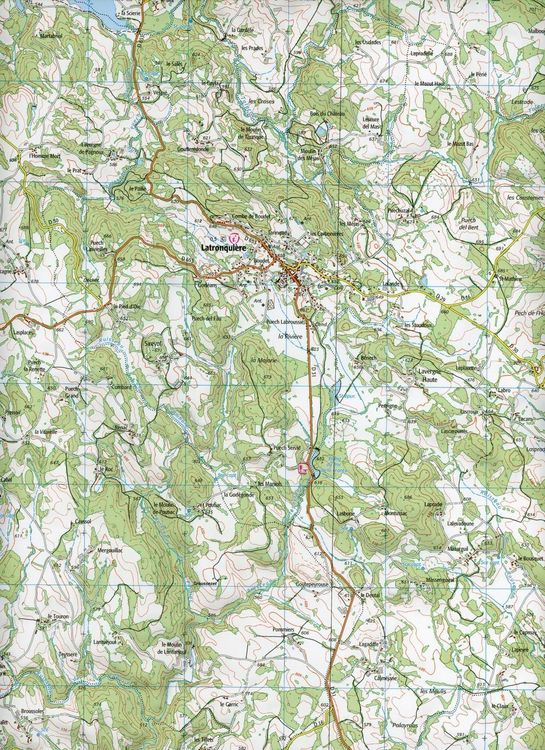 Produktbild: Lacapelle-Marival 1:25 000