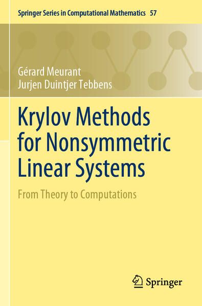 Produktbild: Krylov Methods for Nonsymmetric Linear Systems