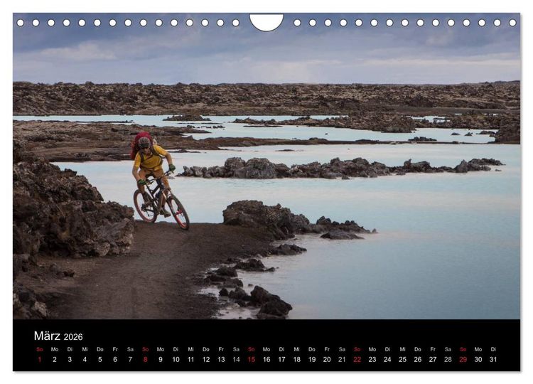 Produktbild: Bike Abenteuer Island (Wandkalender 2026 DIN A4 quer), CALVENDO Monatskalender