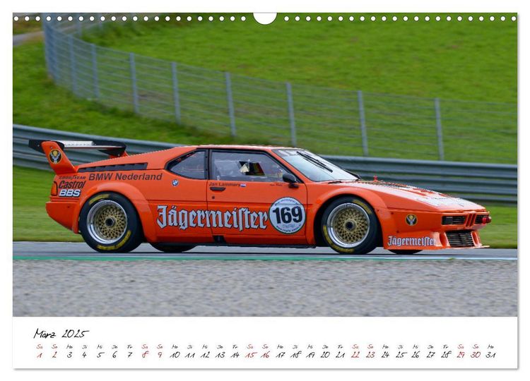 Produktbild: BMW M1 Procar (Wandkalender 2025 DIN A3 quer), CALVENDO Monatskalender
