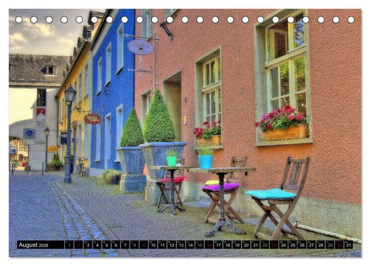 Produktbild: Historisches Xanten (Tischkalender 2026 DIN A5 quer), CALVENDO Monatskalender