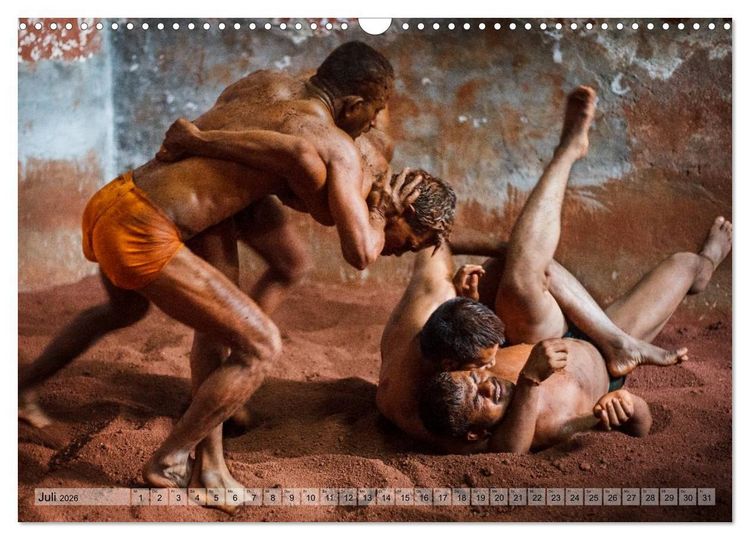 Produktbild: Alltag in Indien (Wandkalender 2026 DIN A3 quer), CALVENDO Monatskalender