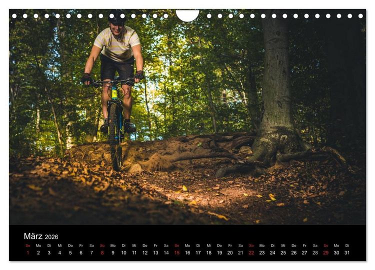 Produktbild: Mountainbike Action (Wandkalender 2026 DIN A4 quer), CALVENDO Monatskalender