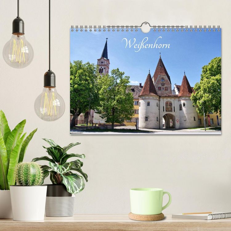 Produktbild: Wei&szlig;enhorn (Wandkalender 2026 DIN A4 quer), CALVENDO Monatskalender