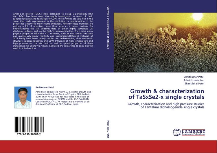Produktbild: Growth & characterization of TaSxSe2-x single crystals
