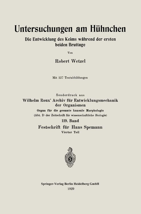 Produktbild: Untersuchungen am H&uuml;hnchen