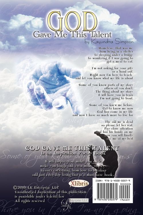 Produktbild: God Gave Me This Talent