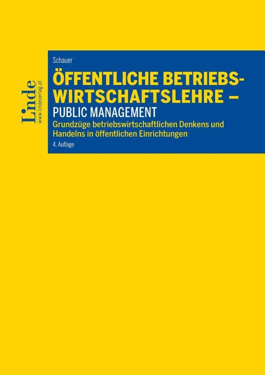 Produktbild: Öffentliche Betriebswirtschaftslehre - Public Management