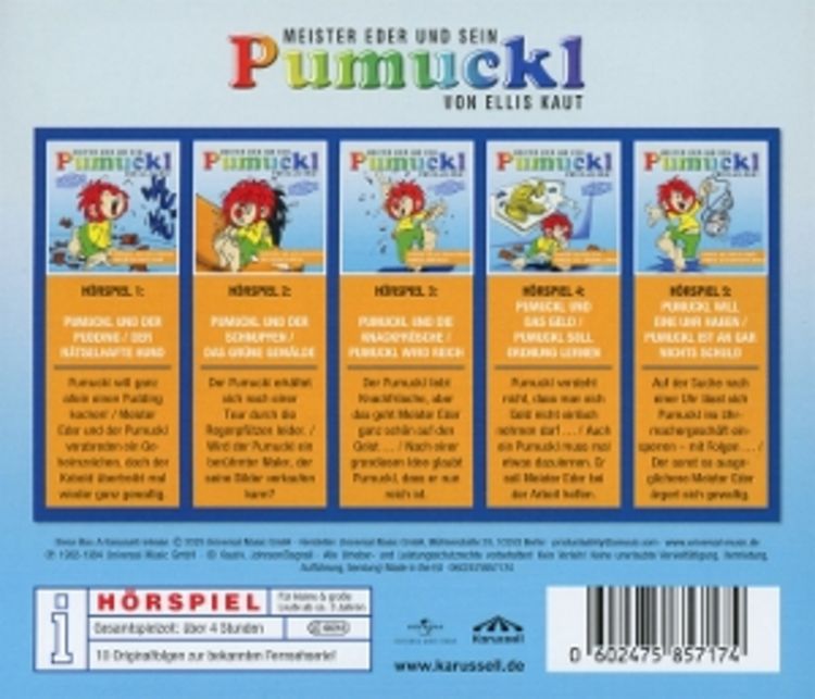 Pumuckl - Die große 5CD Hörspielbox Vol. 2