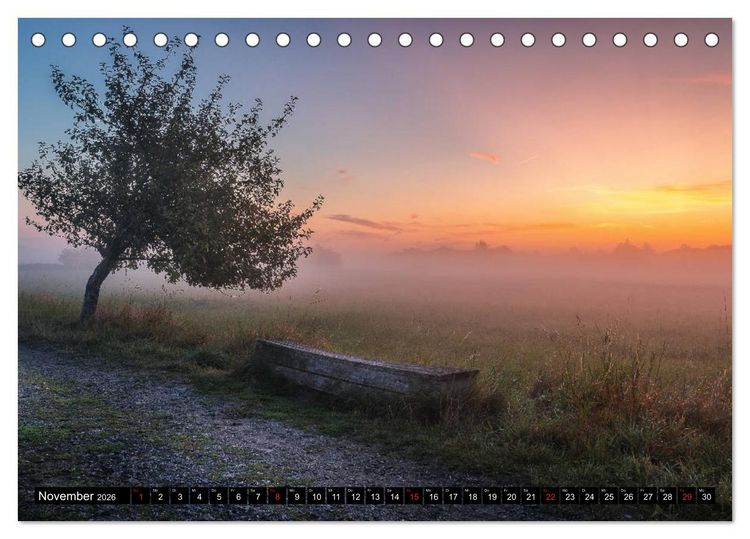 Produktbild: Das M&uuml;nsterland - Meine Impressionen (Tischkalender 2026 DIN A5 quer), CALVENDO Monatskalender