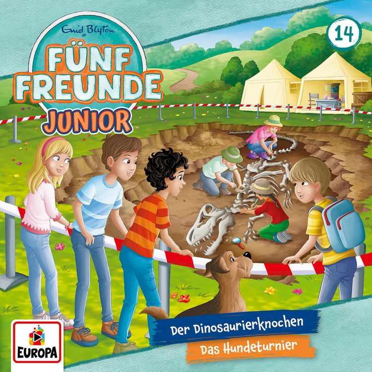 Produktbild: Folge 14: Der Dinosaurierknochen/Das Hundeturnier