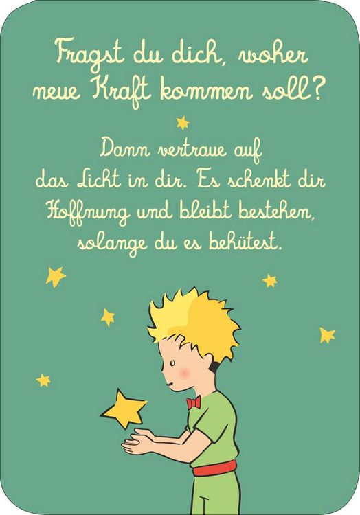 Produktbild: Der Kleine Prinz. Frag die Sterne