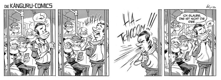 Produktbild: Die K&auml;nguru-Comics 1: Also ICH k&ouml;nnte das besser