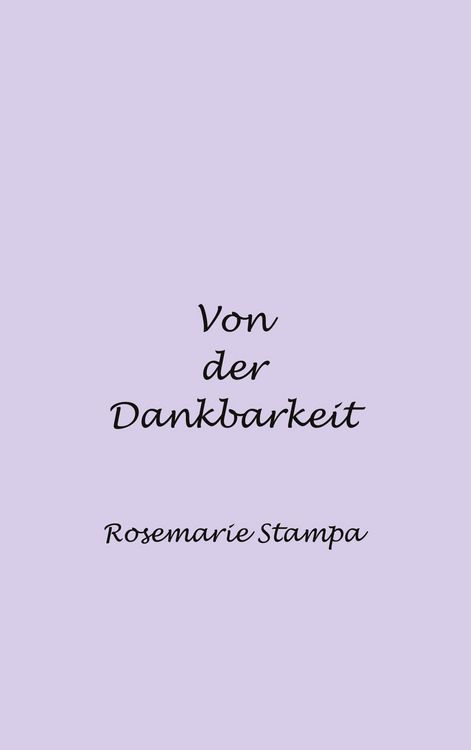 Produktbild: Von der Dankbarkeit