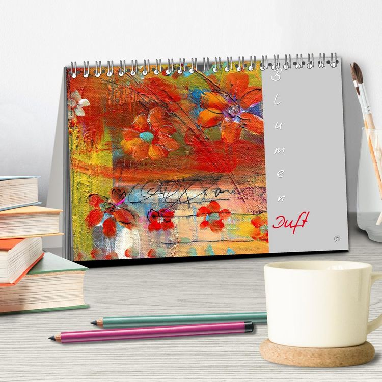 Produktbild: Blumenduft (Tischkalender 2026 DIN A5 quer), CALVENDO Monatskalender