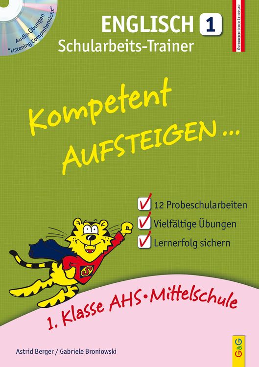Produktbild: Kompetent Aufsteigen Englisch 1 - Schularbeits-Trainer mit CD