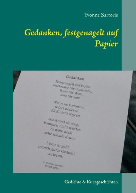 Produktbild: Gedanken, festgenagelt auf Papier
