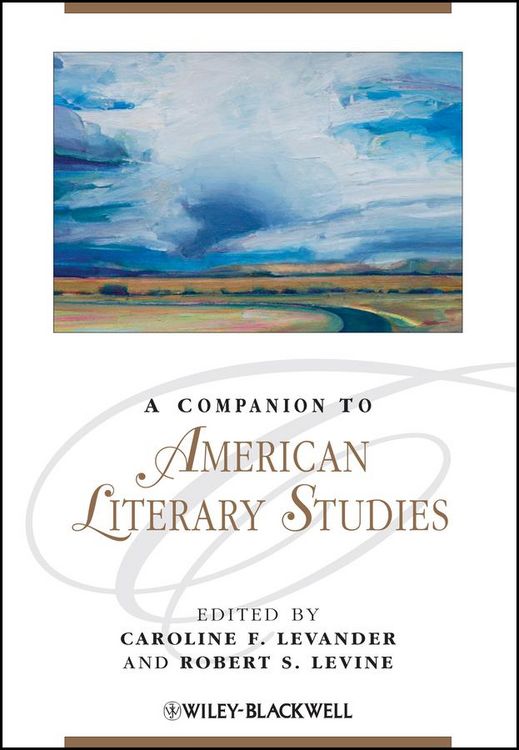Produktbild: A Companion to American Literary Studies