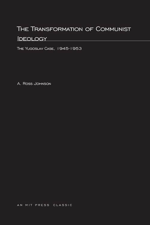 Produktbild: The Transformation of Communist Ideology